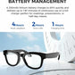 Lunettes Audio Intelligentes Bluetooth M01 avec Caméra Intégrée, Assistant Vocal IA, Traduction en Temps Réel نظارات صوتية ذكية M01 مزودة بتقنية البلوتوث وكاميرا مدمجة ومساعد صوتي بالذكاء الاصطناعي وترجمة فورية ومكالمات وموسيقى