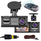 كاميرا سيارة عالية الدقة Black Box Traffic Recorder Dashcam Voiture WiFi Full HD 1080P à 3 Caméras