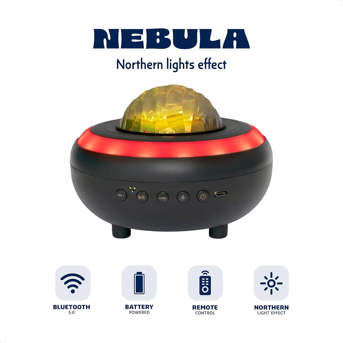 مكبر صوت وإضاءة بلوتوث، مصباح سقف نيبولا Party Light and Sound NEBULA Haut Parleur Lumineux Bluetooth Nébuleuse Lumière Plafond مكبر صوت وإضاءة بلوتوث، مصباح سقف نيبولا Party Light and Sound NEBULA Haut Parleur Lumineux Bluetooth Nébuleuse Lumière Plafond