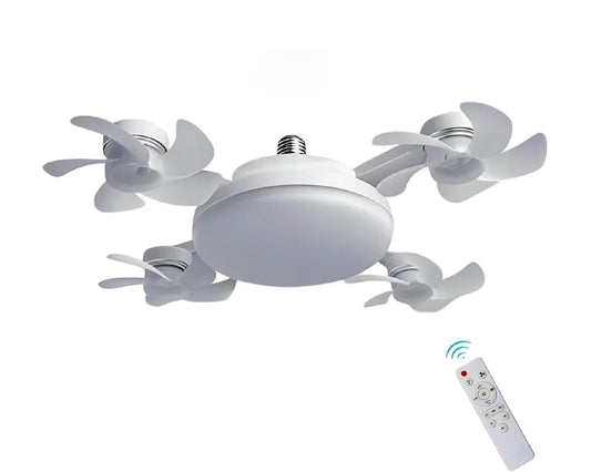 Ventilateur plafond éclairage télécommande مروحة سقفية بإضاءة وتحكم عن بعد