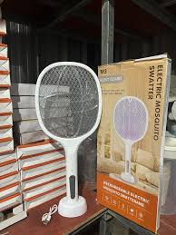 Raquette électrique anti-moustiques rechargeable مضرب ناموس كهربائي قابل لإعادة الشحن