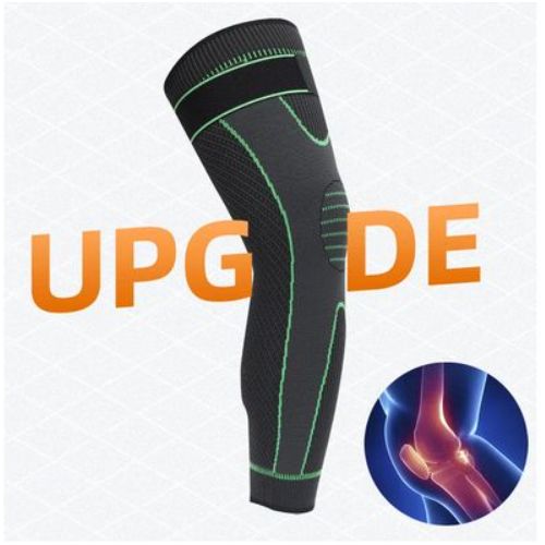 وسادات الركبة الضاغطة المرنة Genouillère de compression élastique avec sangle