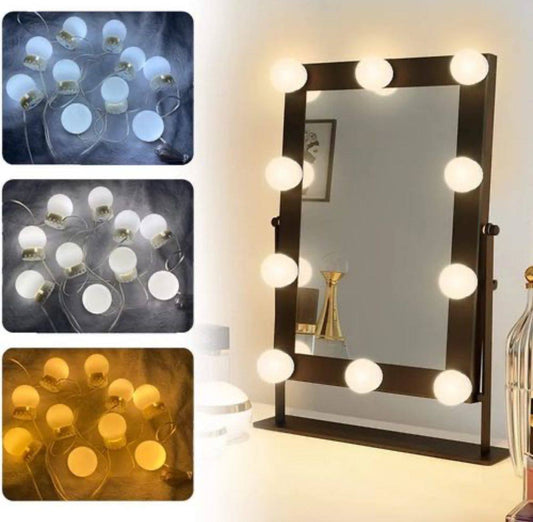 Lampe 10 LED miroir مشاركة هذا المنتج عشرة مصابيح ليد لتزين مرأة