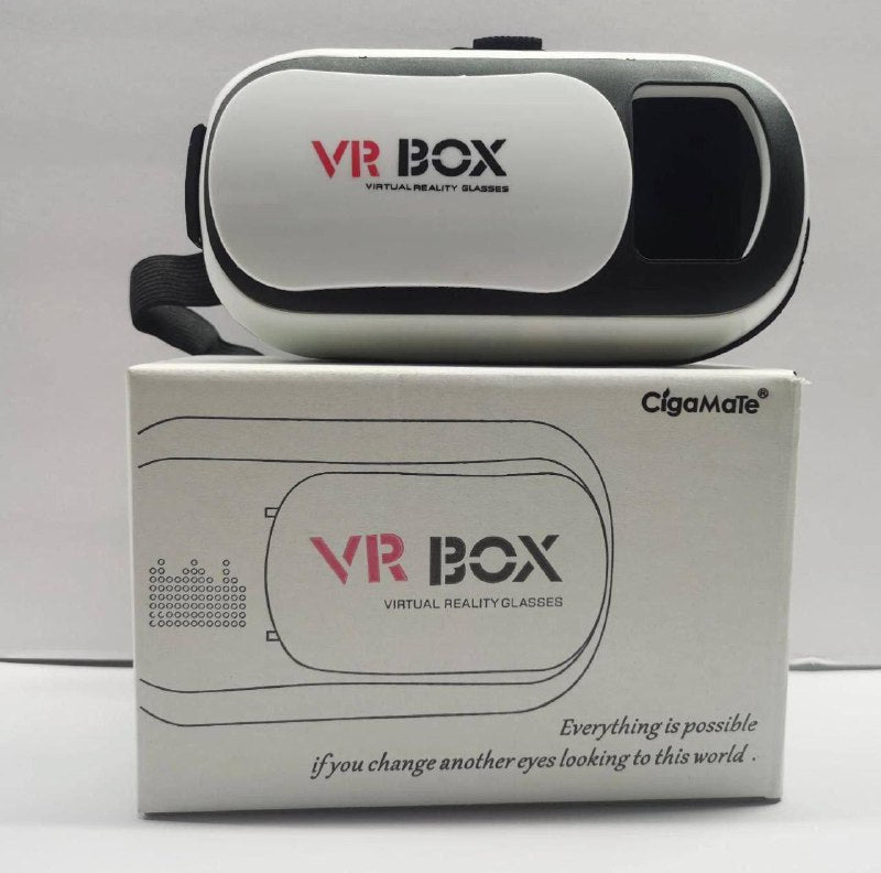 ڤر بوكس للعشاق سنيما VR BOX نظارات الواقع الافتراضي ثلاثية الأبعاد لجميع الهواتف المحمولة