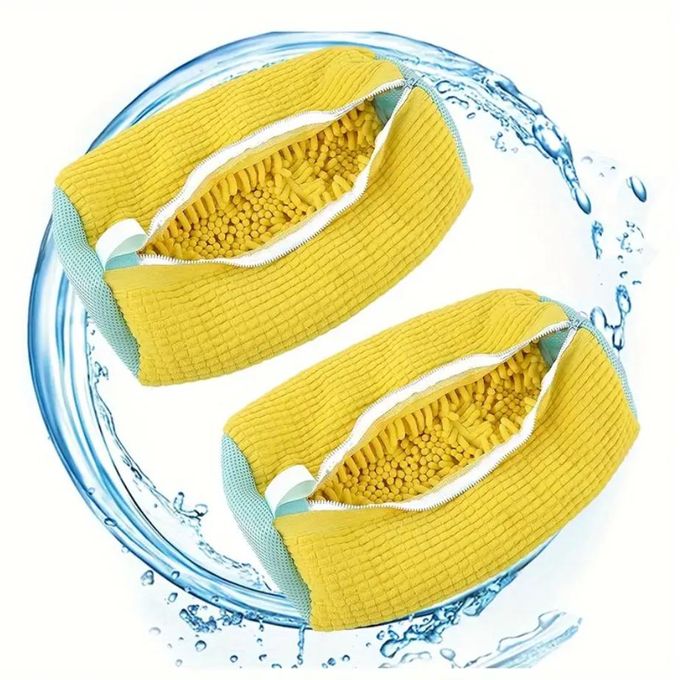 Sac de lavage de chaussures dans le lave linge حقيبة غسيل أحذية شبكية قابلة لإعادة الاستخدام لجميع أنواع الأحذية