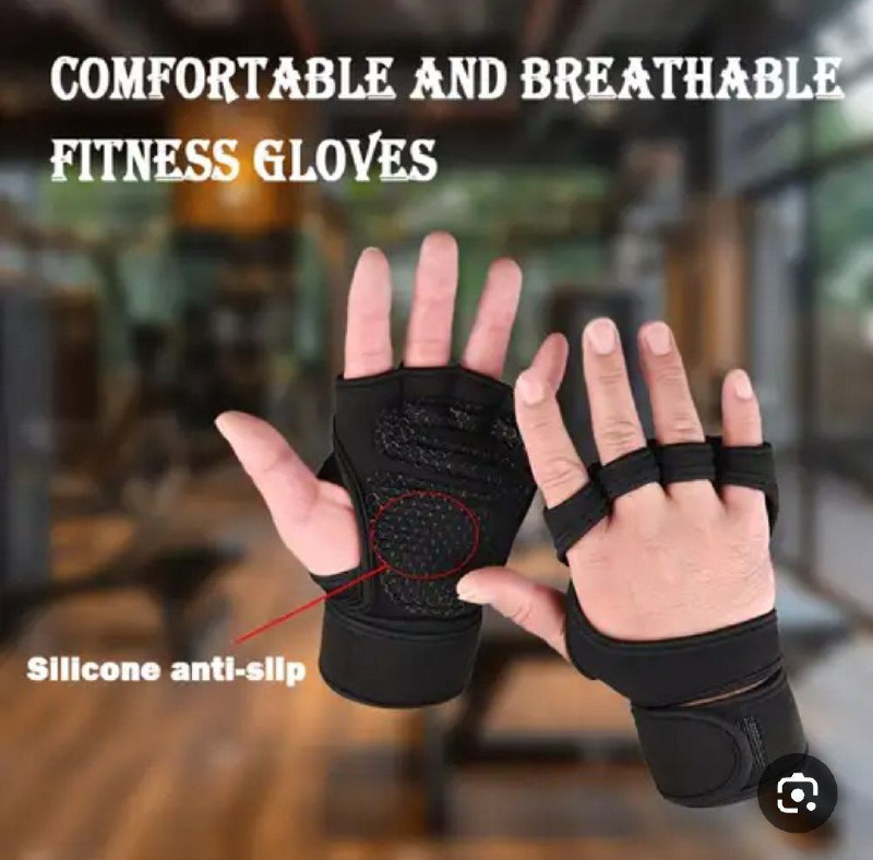 2pc قفازات تدريب رفع الأثقال للرجال والنساء Gants d'entraînement de levage pour hommes et femmes