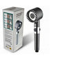 TURBOCHARGED SHOWER HEAD رشاشة دوش رأس دش عالي الضغط مع مرشح مدمج Pommeau de douche haute pression avec filtre intégré Turbocharged Shower Head