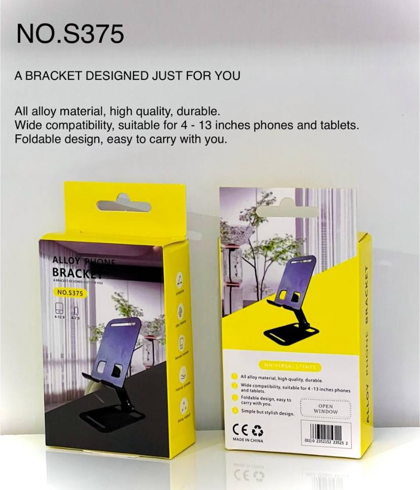 NO.S375 Bracket Support de téléphone portable multifonctionnel pour bureau