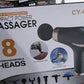 Compact Power Massager  جهاز تدليك كهربائي مدمج CY-008 8 رؤوس