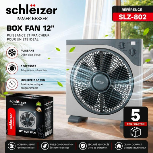SLZ-802 Ventilateur Posable Carré مروحة طاولة مربعة