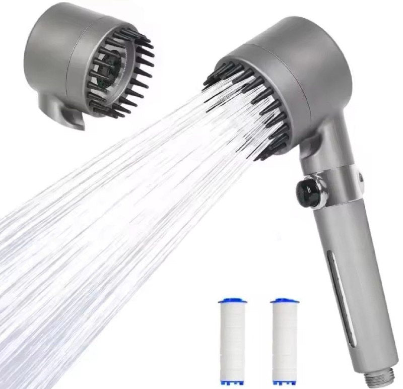 رأس دش مع دش محمول باليد، رؤوس دش عالية الضغط Pommeau de douche avec douchette à main, combiné haute pression