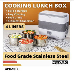 Cooking Lunch Box 2L 200W Lunch box chauffante électrique صندوق غداء كهربائي ساخن