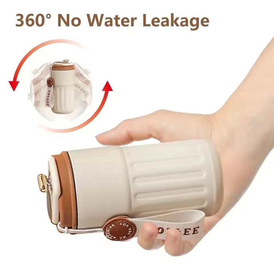 Tasse à café de voyage intelligente de 450ML  كوب سفر ذكي ، شاشة لدرجة الحرارة LED