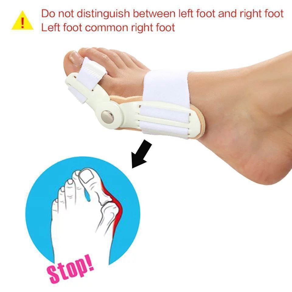 Correcteur d'hallux Valgus, oignon pour orteils, séparateur de doigts مصحح إبهام القدم الأروح، مصحح الورم، فاصل أصابع القدم