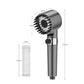 TURBOCHARGED SHOWER HEAD رشاشة دوش رأس دش عالي الضغط مع مرشح مدمج Pommeau de douche haute pression avec filtre intégré Turbocharged Shower Head