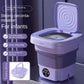 غسالة صغيرة متعددة الوظائف قابلة للطي Mini Machine à laver 9L Multi fonctions Folding Washing Machine