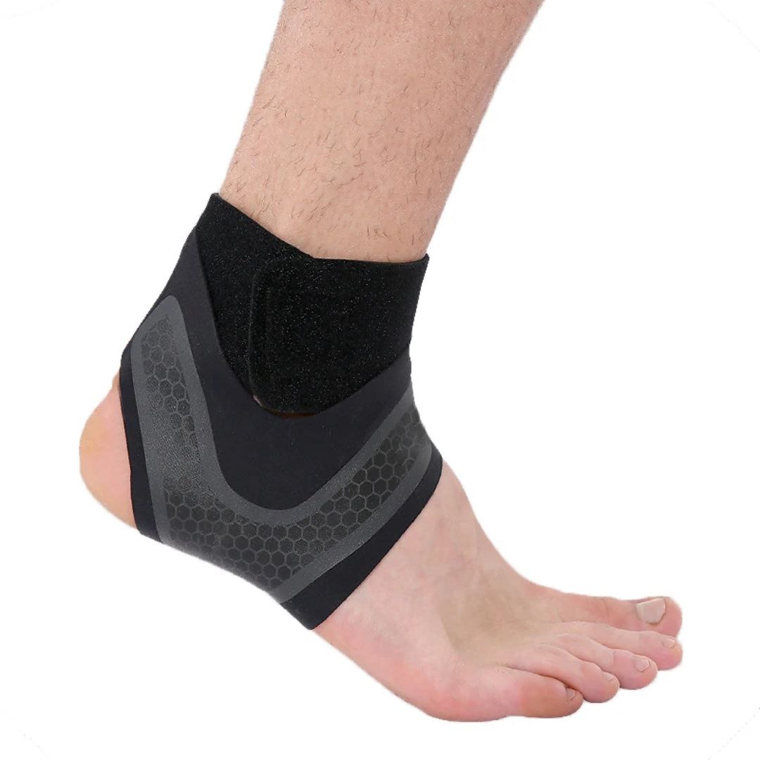 Attelle de cheville à Compression Réglable Sport Douleur Stabilisateur Tendon