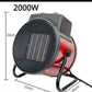 KGLG Heater سخان كهربائي محمول KQ-3000 بقوة 2200 واط، سخان صناعي للمساحات الصغيرة، زاوية قابلة للتعديل حتى 90 درجة