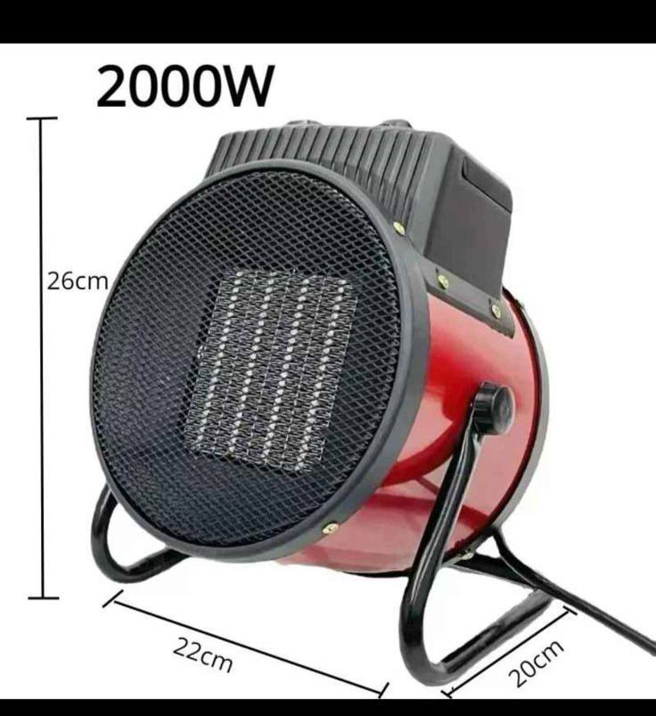 KGLG Heater سخان كهربائي محمول KQ-3000 بقوة 2200 واط، سخان صناعي للمساحات الصغيرة، زاوية قابلة للتعديل حتى 90 درجة