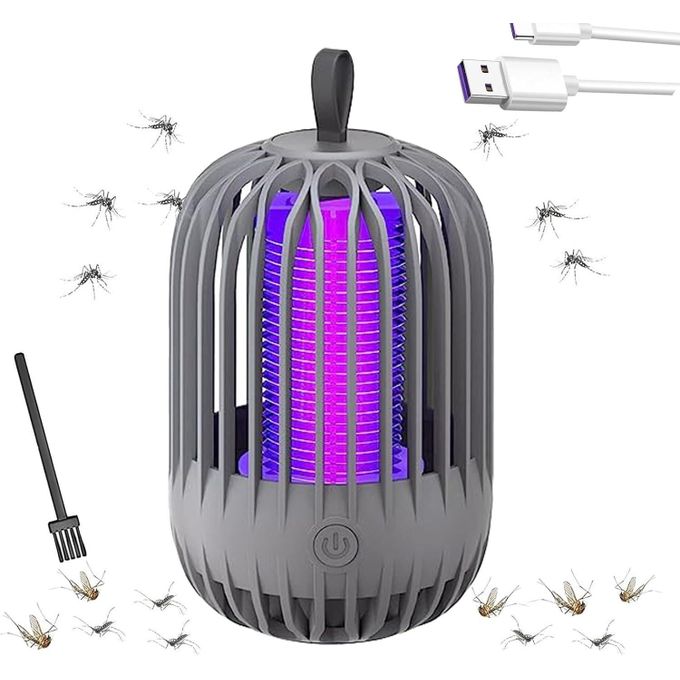 مصباح كهربائي طارد للبعوض يعمل بمنفذ USB مزود بضوء فوق بنفسجي Lampe anti-moustiques électrique USB avec lumière UV