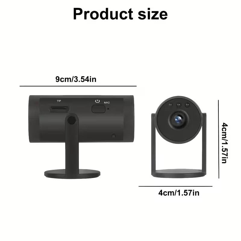 Caméra d'intérieur intelligente avec grand angle de vision كاميرا المراقبة المنزلية الذكية زاوية واسعة، رؤية ليلية، كشف الحركة والصوت،