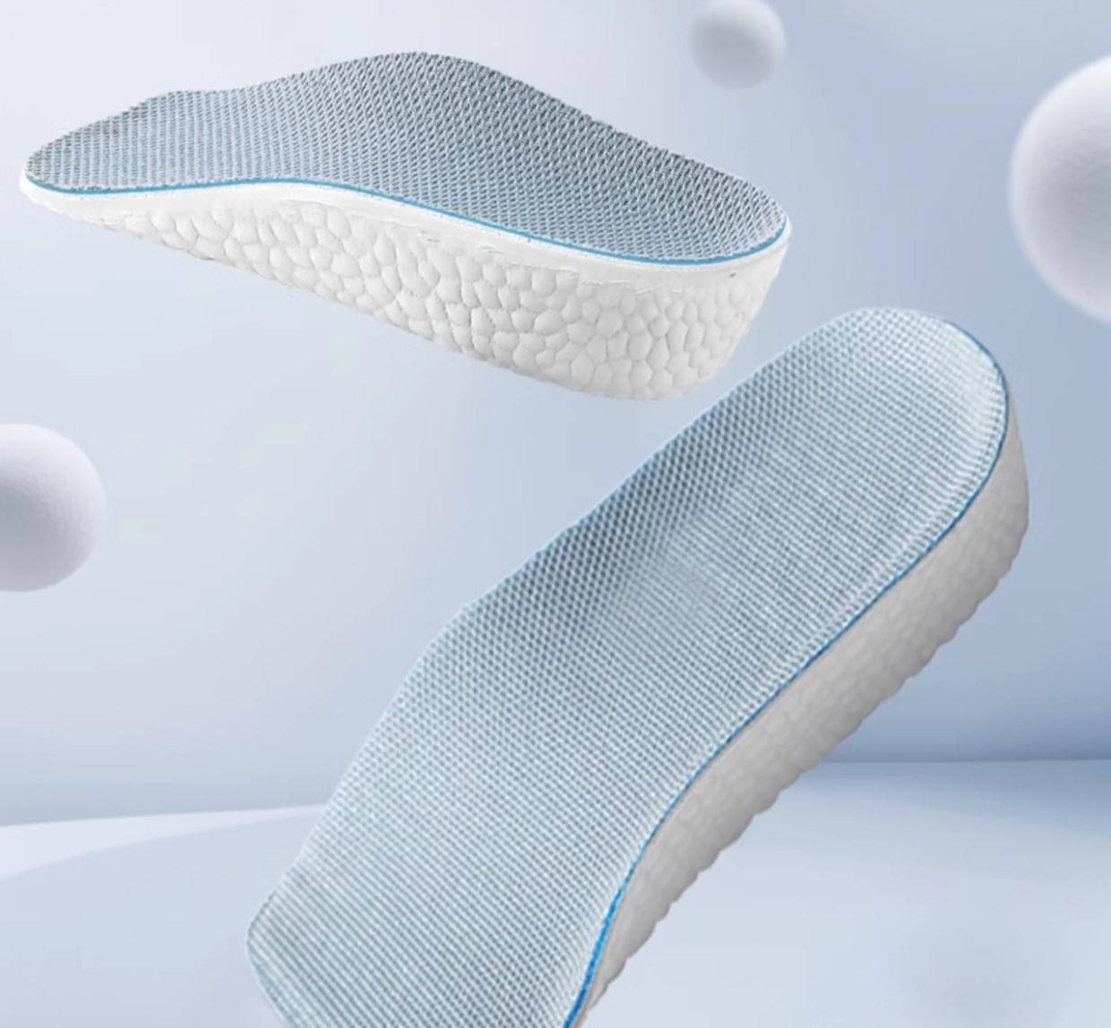 Semelles orthopédiques confortables نعال طبية مريحة، داعمة لقوس القدم، مضادة للإجهاد