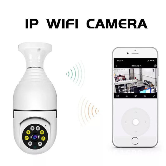 Wifi Smart Bulb Camera 360 كاميرا مراقبة ذكية بدوران 360 V380
