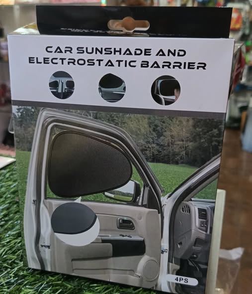 مظلة نافذة السيارة 4 قطع Car snshade and electrostatic Barrier Pare-soleil et barrière électrostatique pour voiture