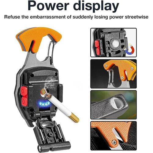 W5147 Lampe Porte-clés Multifonction Rechargeable مصباح سلسلة مفاتيح متعدد الوظائف قابل للشحن