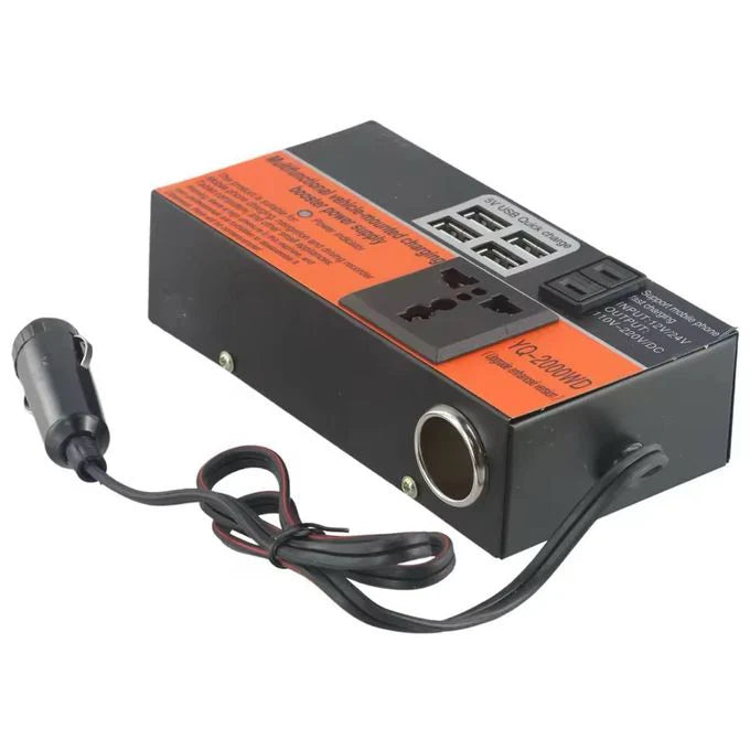 Convertisseur de véhicule multifonction Multi-Function Vehicle Inverter محول طاقة متعدد الوظائف للمركبات
