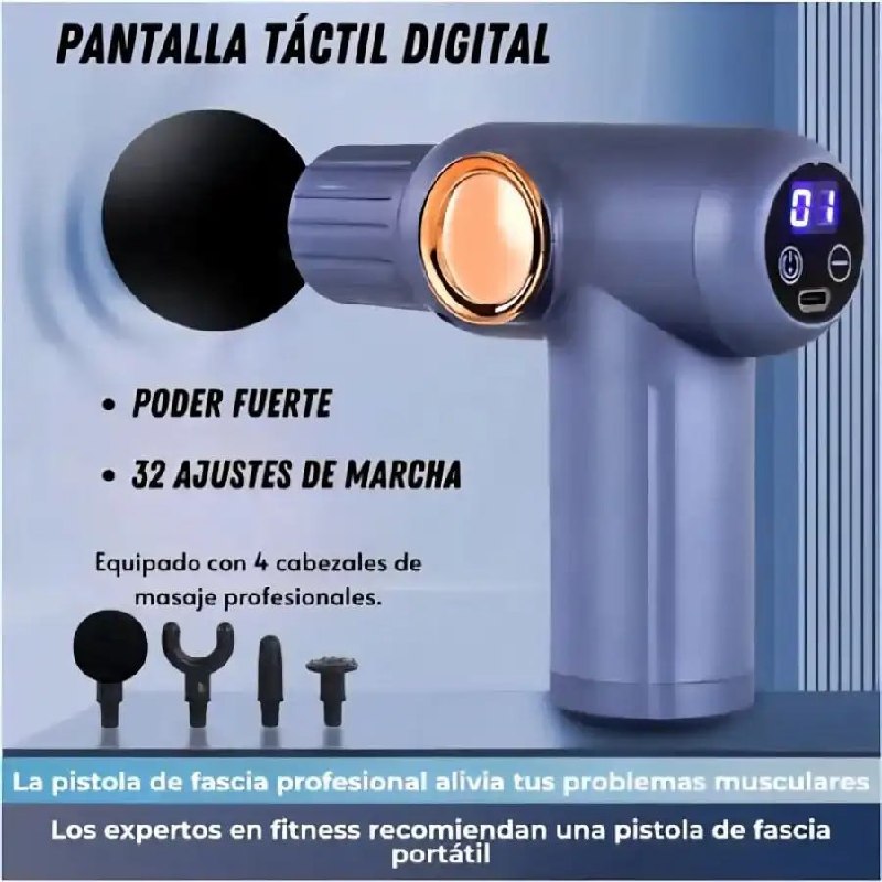 Appareil massage portable soulagement musculaire جهاز تدليك محمول لتخفيف العضلات
