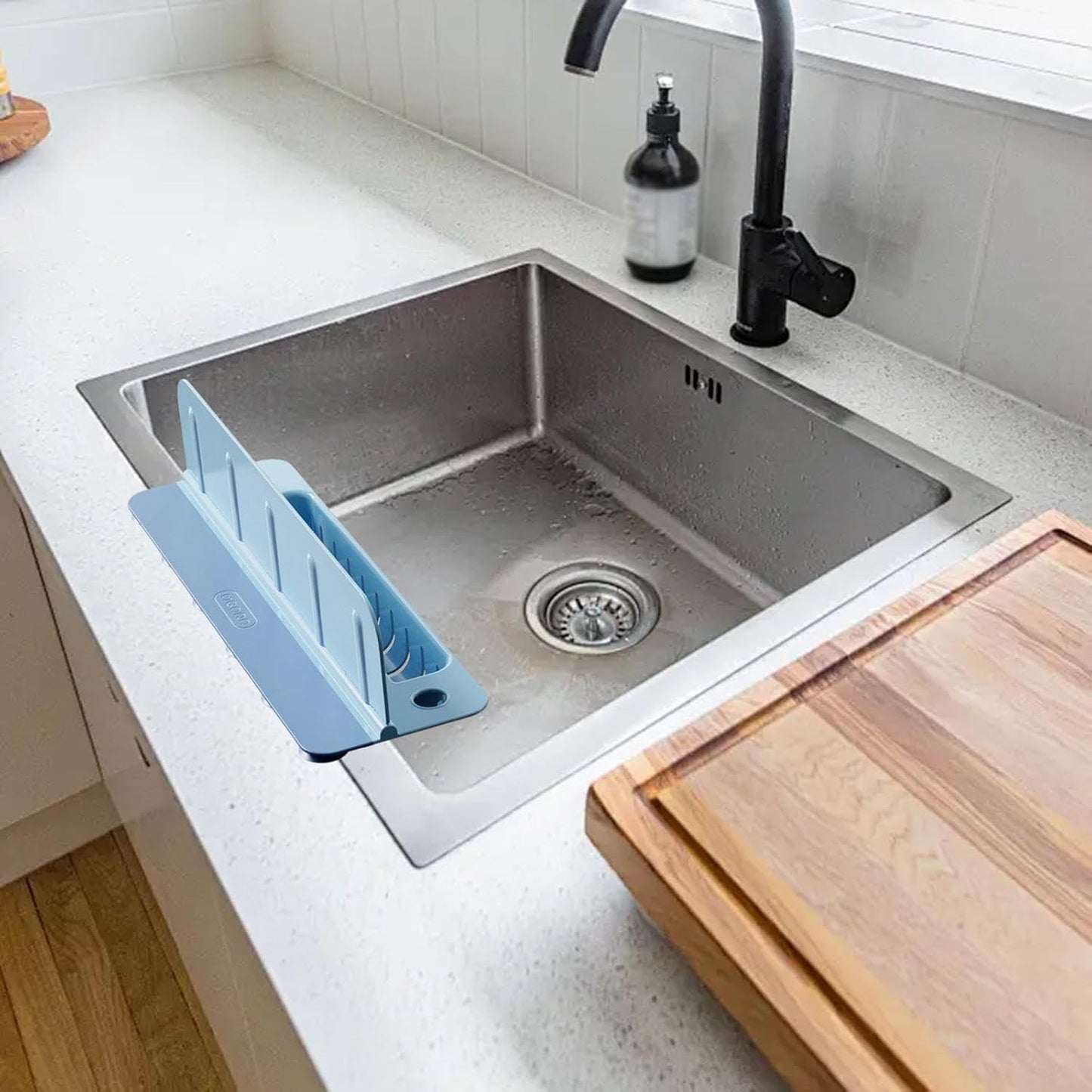 واقي رذاذ حوض المطبخ، واقي مائي لحوض الغسيل Pare-éclaboussures pour évier de cuisine, protection contre les projections d'eau pour lavabo et salle à manger