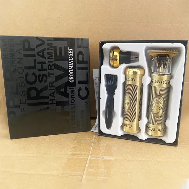 Tondeuse Électrique Professionnelle 3 en 1 Kit Grooming ماكينة تشذيب كهربائية احترافية 3 في 1