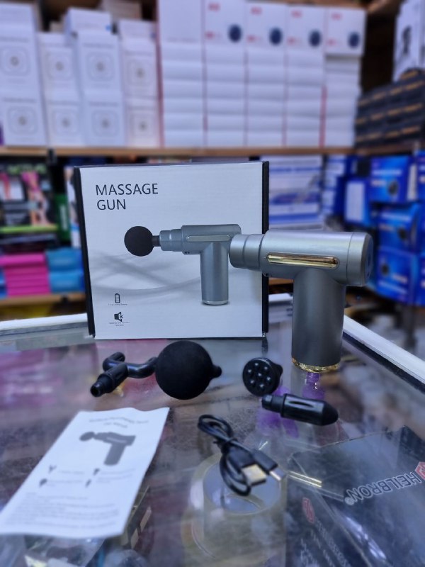 مسدس التدليك الاحترافي 4في 1 Pistolet de massage professionnel 4 en 1