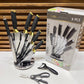 Pack 9pcs couteaux STAINLESS STEEL