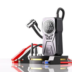 جهاز تشغيل بطارية السيارة، منفاخ الإطارات، بنك الطاقة Démarreur de batterie de voiture Gonfleur Pneu, Power Bank