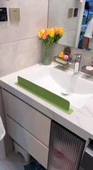 حاجز تصريف الفيضانات والمغاسل الحمامية مقاوم للرذاذ Barrière anti-éclaboussures et anti-déversement pour lavabo de salle de bain