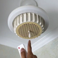 Chauffage électrique spiralé avec ventilateur et lumière سخان كهربائي حلزوني بمروحة إضاءة 85V -265V فولت، سخان سقف للحمام للاستخدام الداخلي