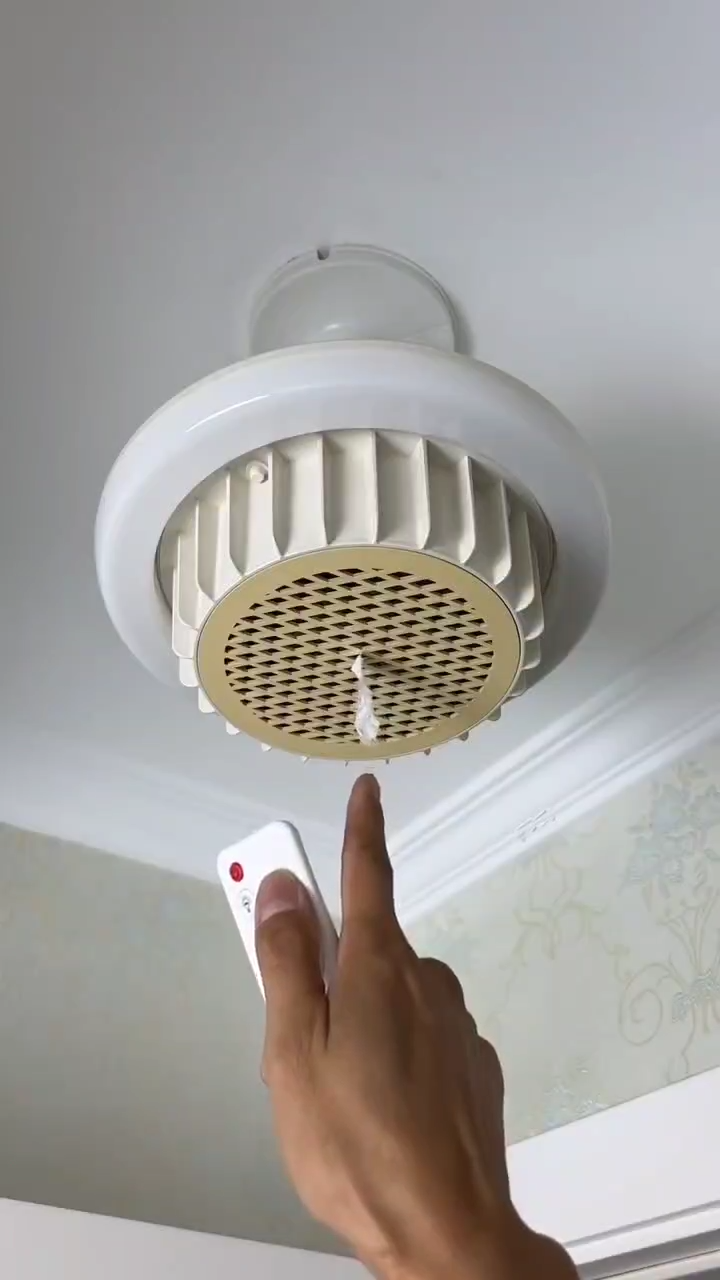 Chauffage électrique spiralé avec ventilateur et lumière سخان كهربائي حلزوني بمروحة إضاءة 85V -265V فولت، سخان سقف للحمام للاستخدام الداخلي