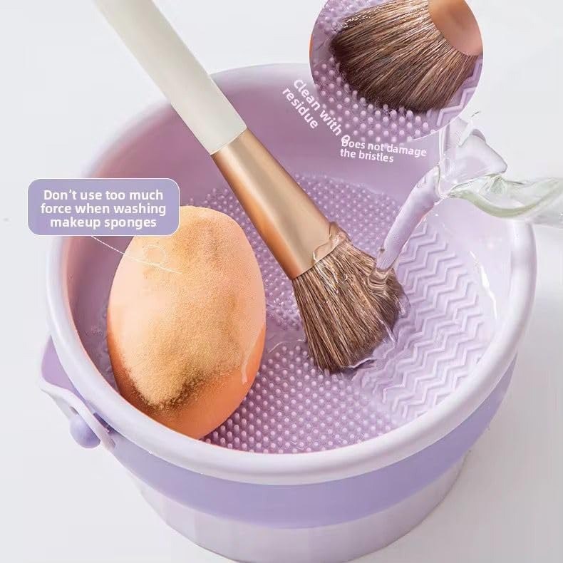 منظف جهاز تنظيف فرش المكياج Nettoyant 3-en-1 pour Pinceaux de Maquillage