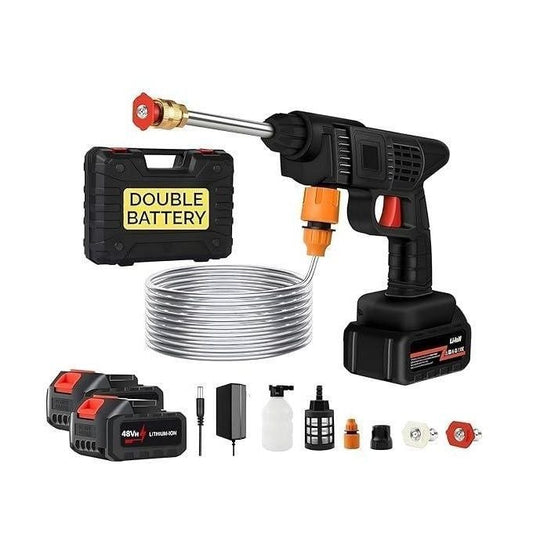 Pistolet nettoyeur haute pression sans fil portable مسدس تنظيف لاسلكي محمول عالي الضغط
