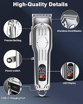 Hair Clipper LED Display 180 minutes