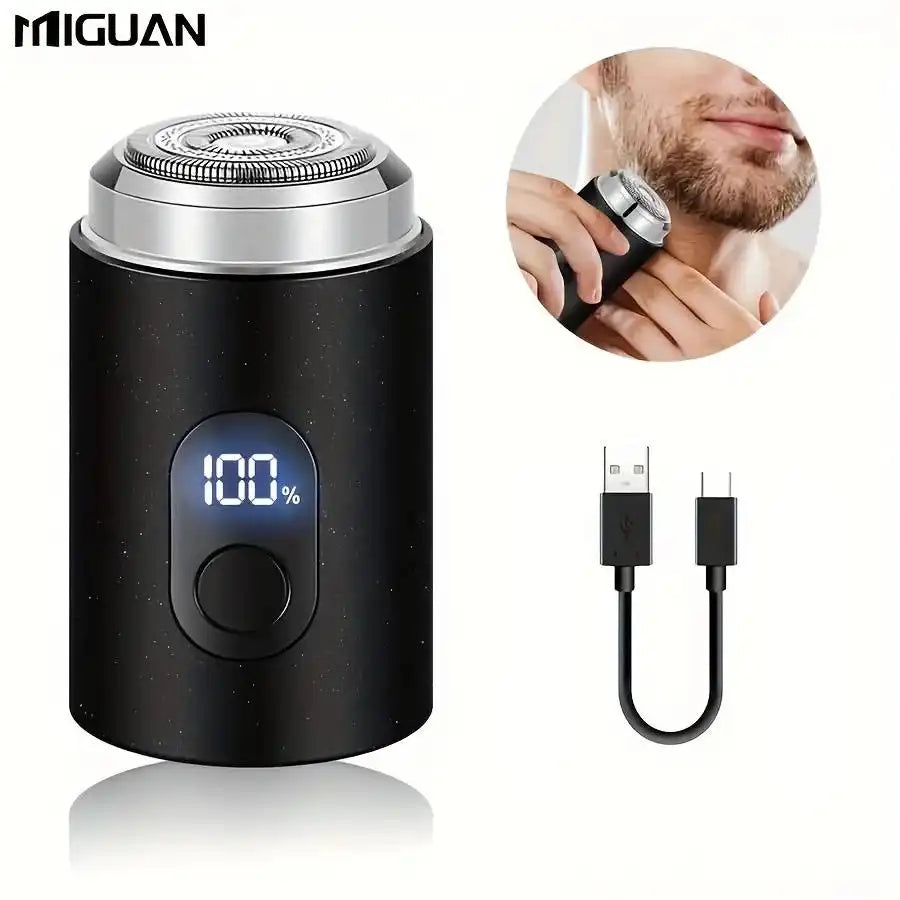 ماكينة حلاقة كهربائية صغيرة محمولة Rasoir intelligent à charge rapide USB-C avec écran LCD