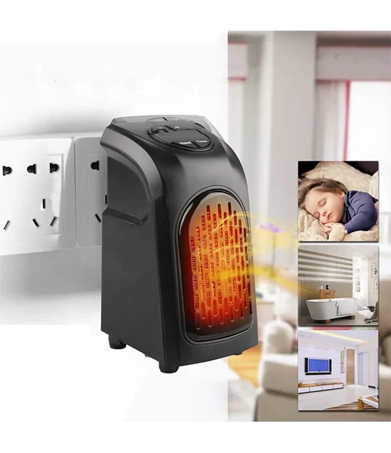 سخان كهربائي محمول صغير بقوة Mini Chauffage Portable Électrique 350W