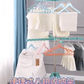 Séchoir à linge pliable en métal avec cintre منشر نشار غسيل مجفف هواء للملابس المعدنية قابل للطي