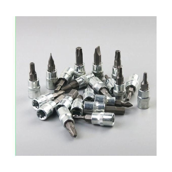 طقم أدوات إصلاح السيارات46 قطعة Set d'Outils de Réparation Automobile 46 Pièces avec Douilles