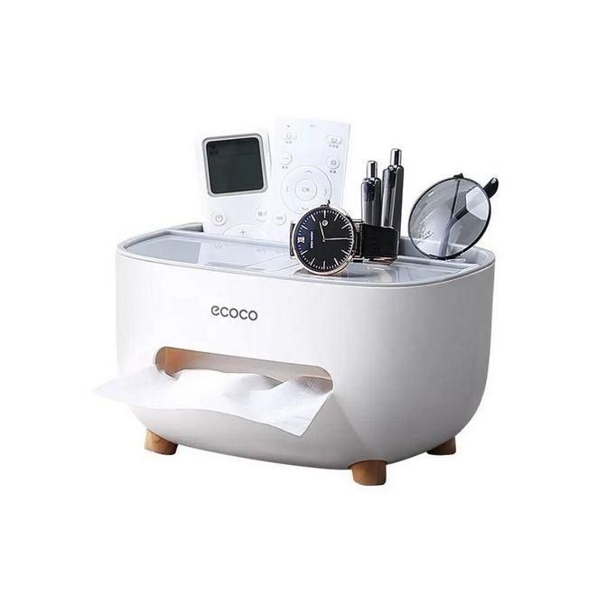 Ecoco Boîte à mouchoirs multifonctionnelle, porte-serviettes, علبة مناديل متعددة الوظائف من إيكوكو، حامل مناشف