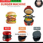 آلة إفطار منزلية، صانعة ساندويتش هامبورغ مع جهاز طهي البيض Machine à petit-déjeuner domestique Machine à sandwich à Hambourg