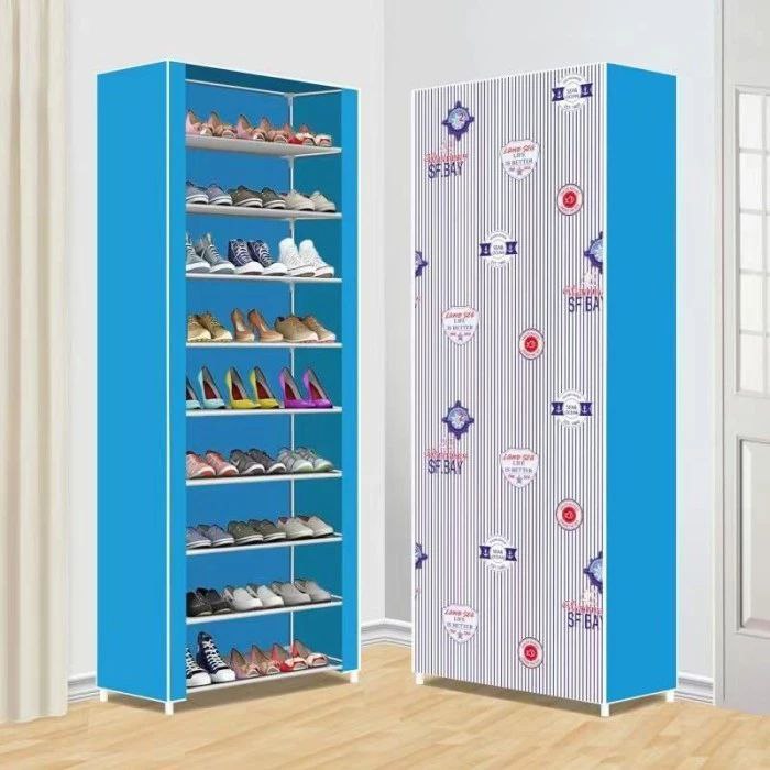 10Single row Zipper shoe cabinet