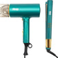 Sèche-cheveux Travel Dryer مجفف شعر للسفر من DSP موديل 80103A مع مكواة فرد الشعر